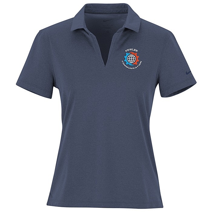 Custom Nike Dri-FIT Smooth Heather Polo - Ladies'