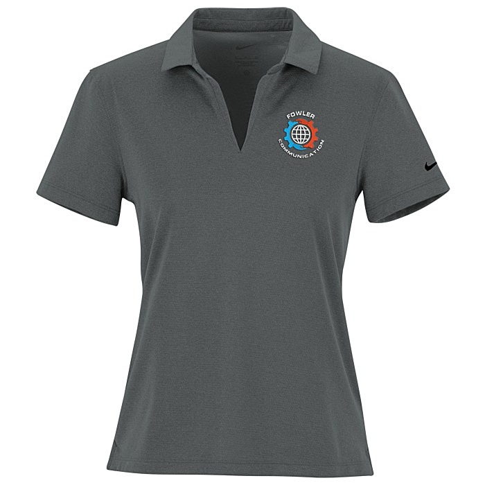 Custom Nike Dri-FIT Smooth Heather Polo - Ladies'