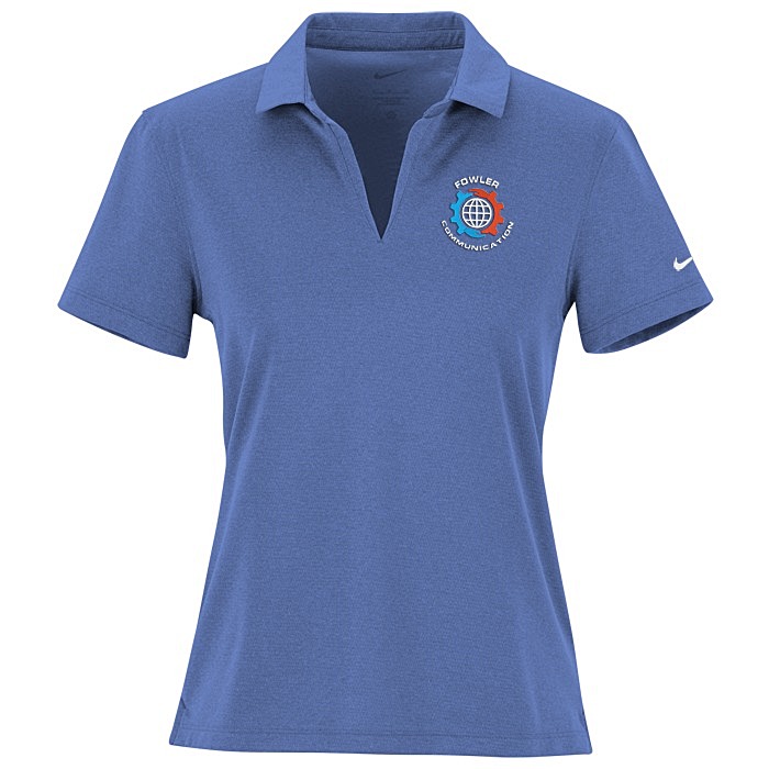 Custom Nike Dri-FIT Smooth Heather Polo - Ladies'