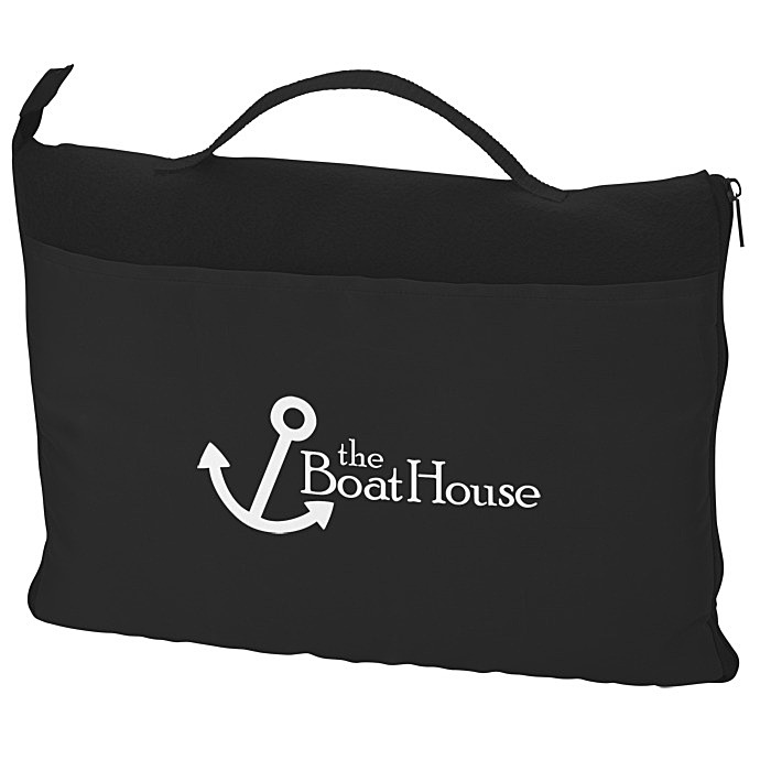 Custom Fleece Travel Blanket