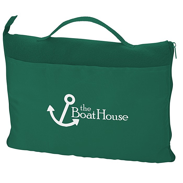 Custom Fleece Travel Blanket