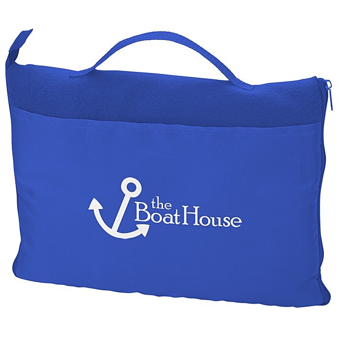 Custom Fleece Travel Blanket