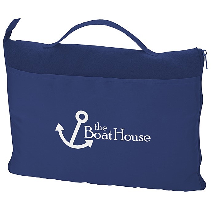 Custom Fleece Travel Blanket