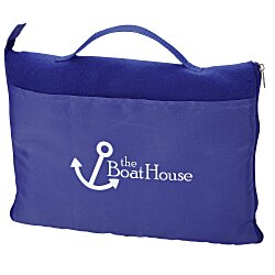 Custom Fleece Travel Blanket