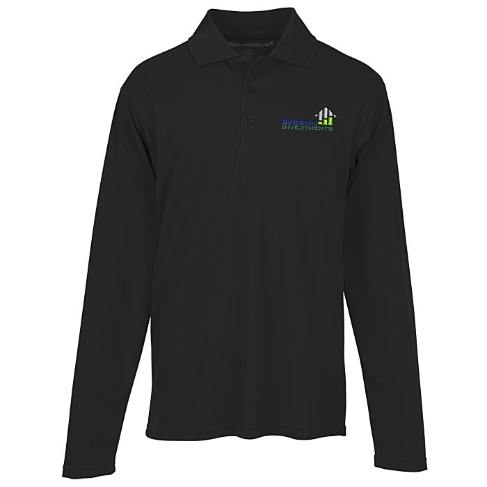 Custom Coal Harbour Everyday Snag Resistant Long Sleeve Polo