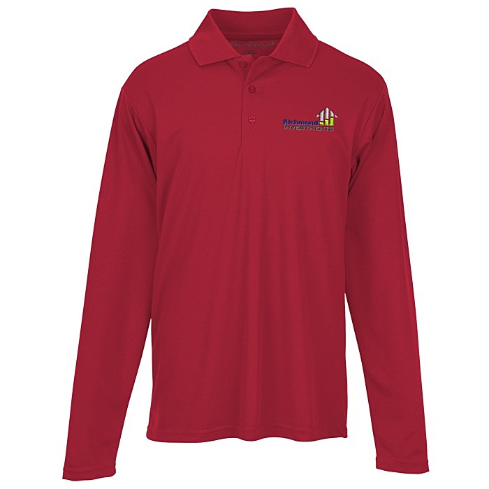 Custom Coal Harbour Everyday Snag Resistant Long Sleeve Polo