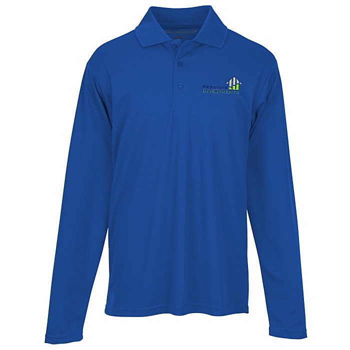 Custom Coal Harbour Everyday Snag Resistant Long Sleeve Polo