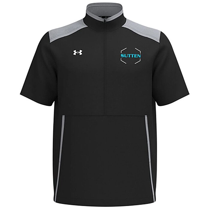 Custom Under Armour Motivate 3.0 Short Sleeve Half-Zip - Embroidered