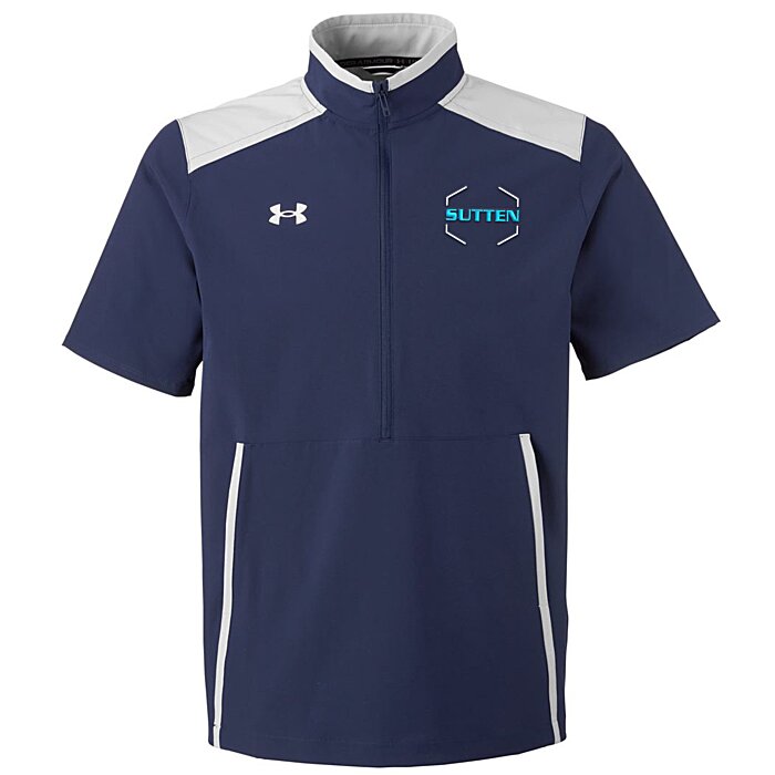 Custom Under Armour Motivate 3.0 Short Sleeve Half-Zip - Embroidered