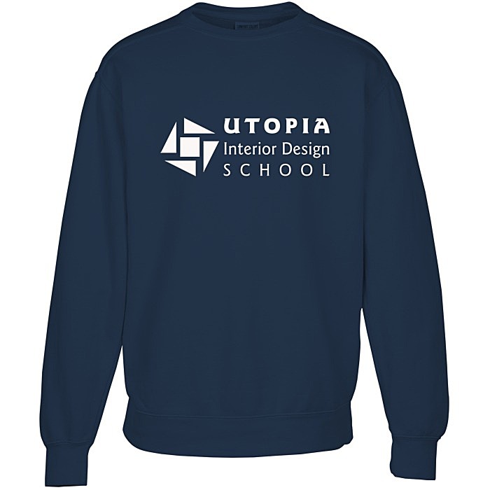 Custom Comfort Colors Garment-Dyed Crew Sweatshirt