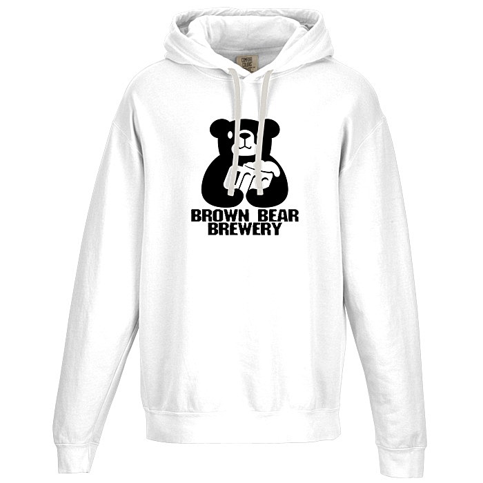 Custom Comfort Colors Garment-Dyed Lightweight Cotton Fleece Hoodie