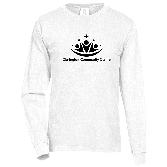 Custom Comfort Colors Garment-Dyed Long Sleeve T-Shirt