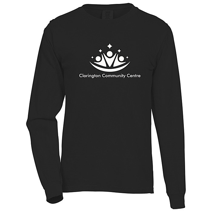 Custom Comfort Colors Garment-Dyed Long Sleeve T-Shirt