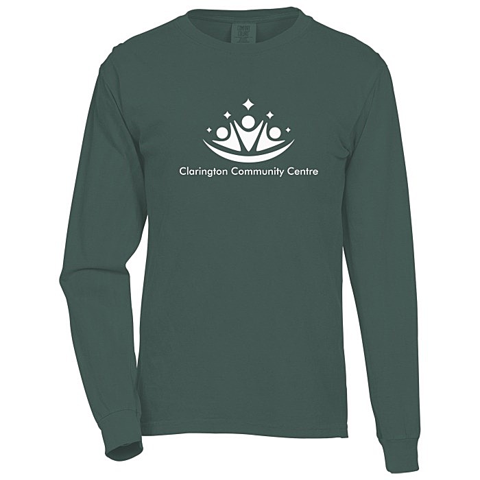 Custom Comfort Colors Garment-Dyed Long Sleeve T-Shirt