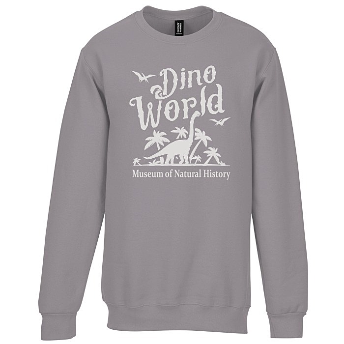 Custom Gildan Hammer Maxweight Crew Sweatshirt - Screen