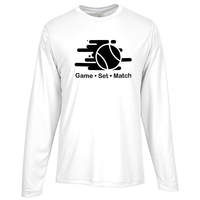 Custom Capital Performance Long Sleeve T-Shirt - Men\u0026#039;s