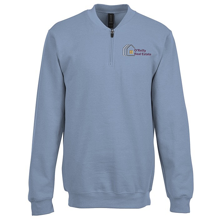 Custom Gildan Softstyle Midweight 1/4-Zip Sweatshirt