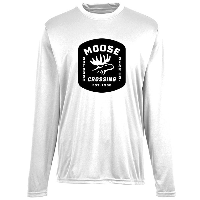 Custom Essential Performance Long Sleeve T-Shirt