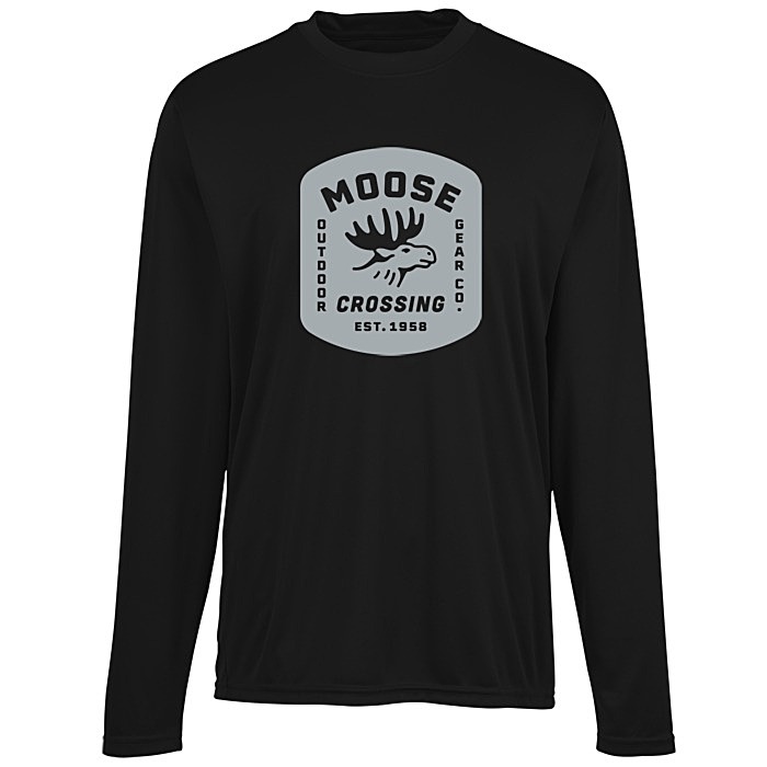 Custom Essential Performance Long Sleeve T-Shirt