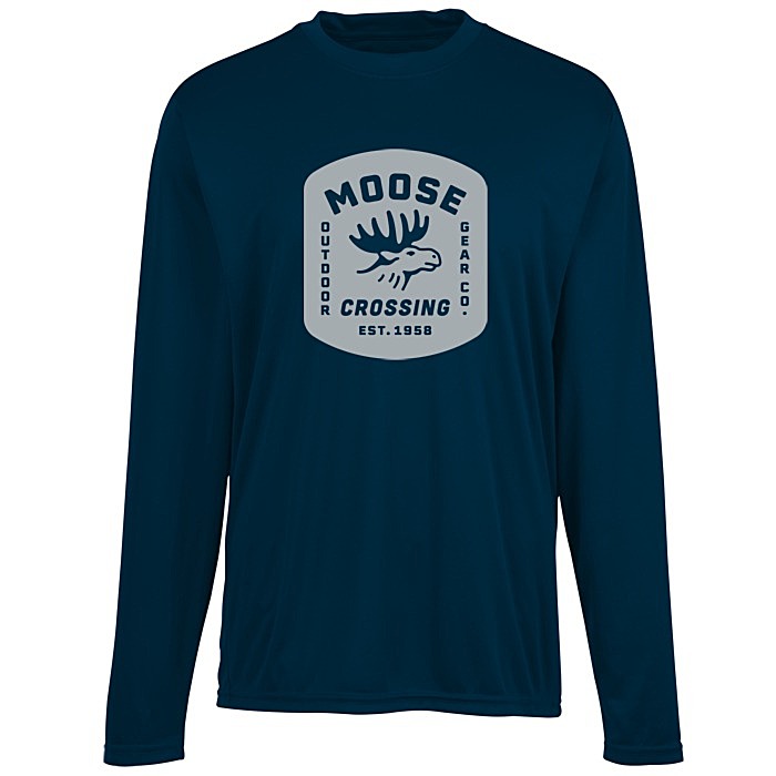 Custom Essential Performance Long Sleeve T-Shirt