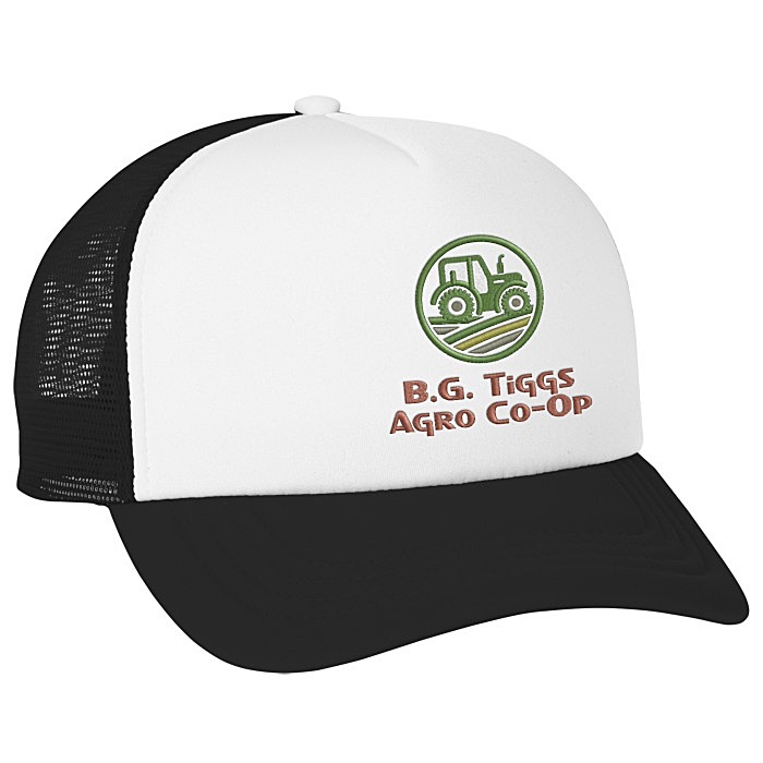 Custom Five Panel Foam Trucker Cap