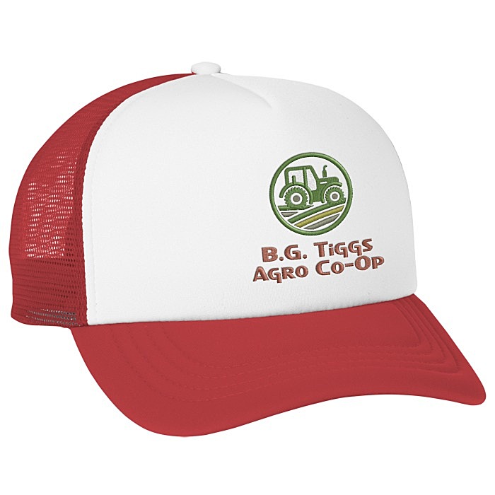 Custom Five Panel Foam Trucker Cap