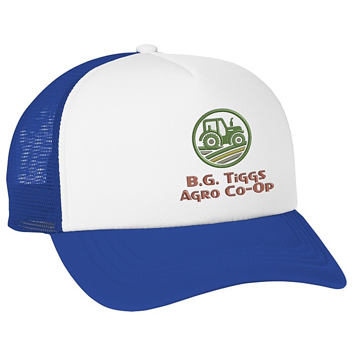 Custom Five Panel Foam Trucker Cap