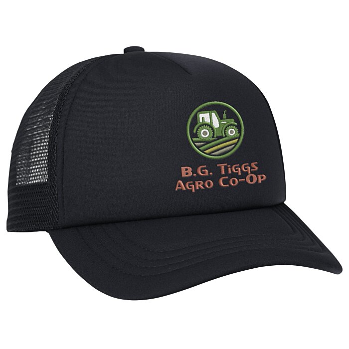Custom Five Panel Foam Trucker Cap