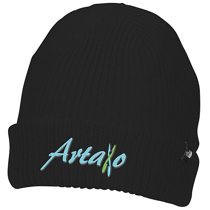 Custom The North Face Circular Rib Beanie