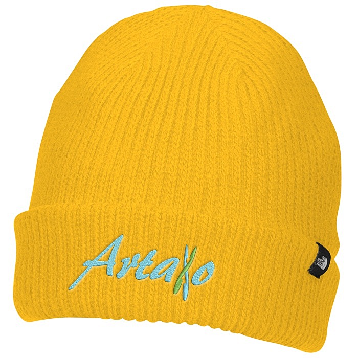 Custom The North Face Circular Rib Beanie