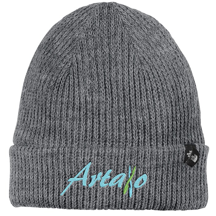 Custom The North Face Circular Rib Beanie