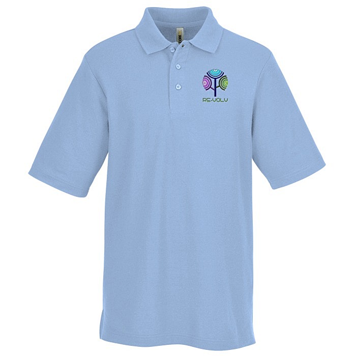 Custom Resolve CVC Performance Pique Polo - Men's