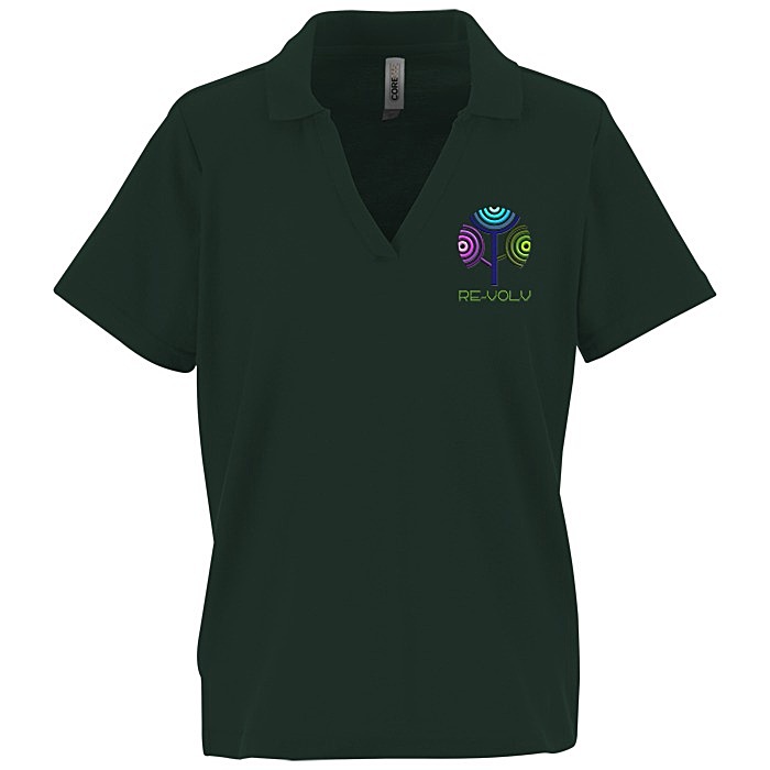 Custom Resolve CVC Performance Pique Polo - Ladies'