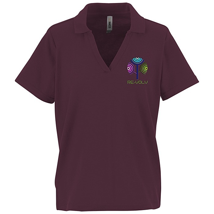 Custom Resolve CVC Performance Pique Polo - Ladies'