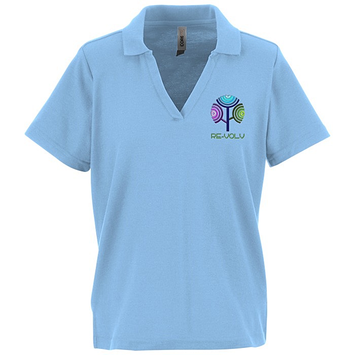 Custom Resolve CVC Performance Pique Polo - Ladies'