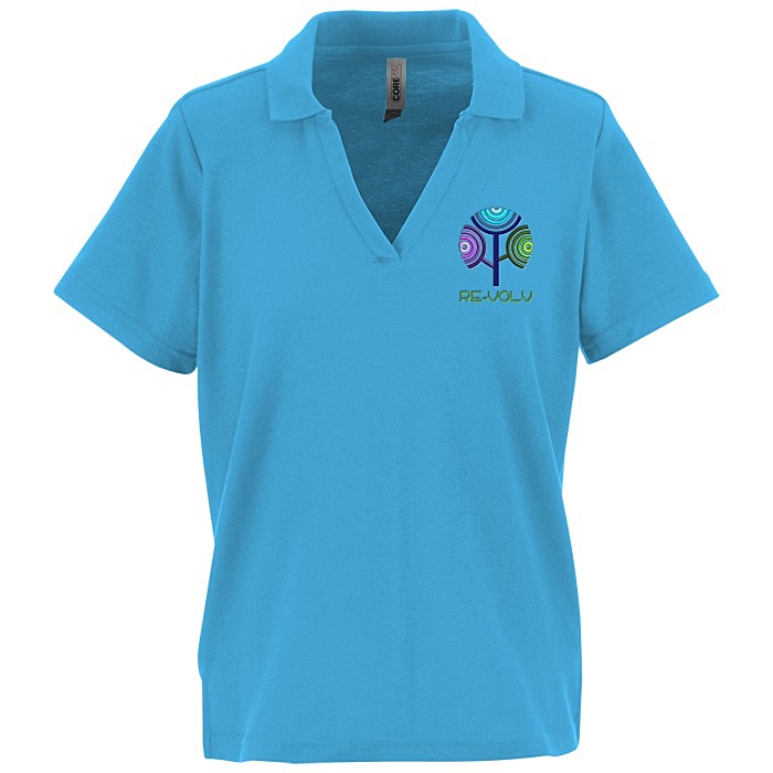 Custom Resolve CVC Performance Pique Polo - Ladies'