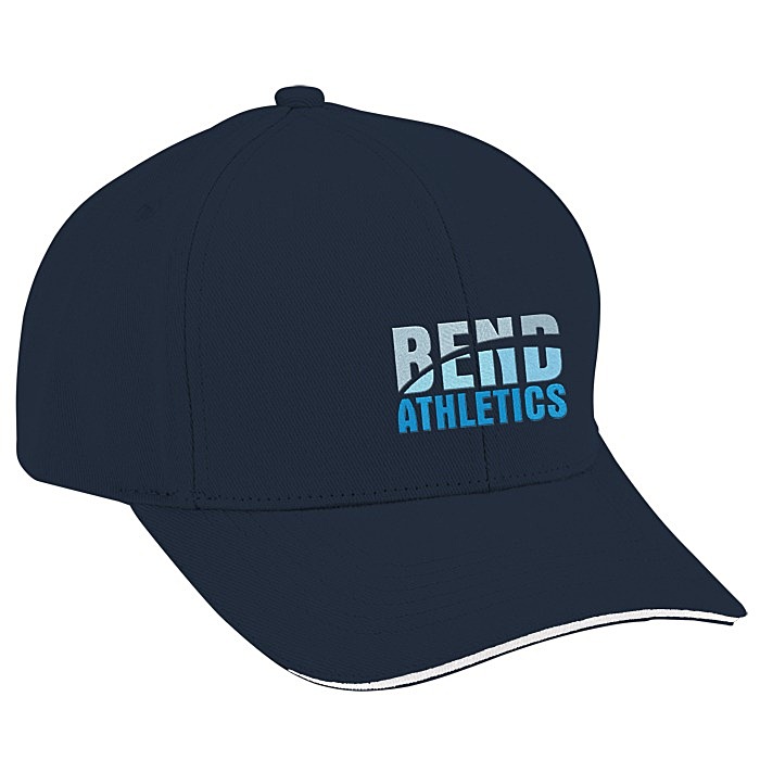 Custom Split Peak Chino Twill Cap