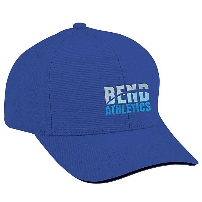 Custom Split Peak Chino Twill Cap