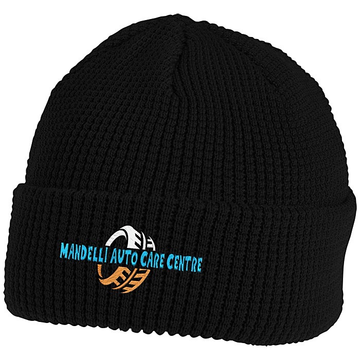 Custom Harbour Waffle Knit Cuff Toque - 24 hr
