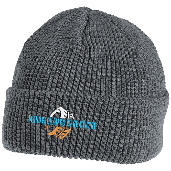 Custom Harbour Waffle Knit Cuff Toque - 24 hr