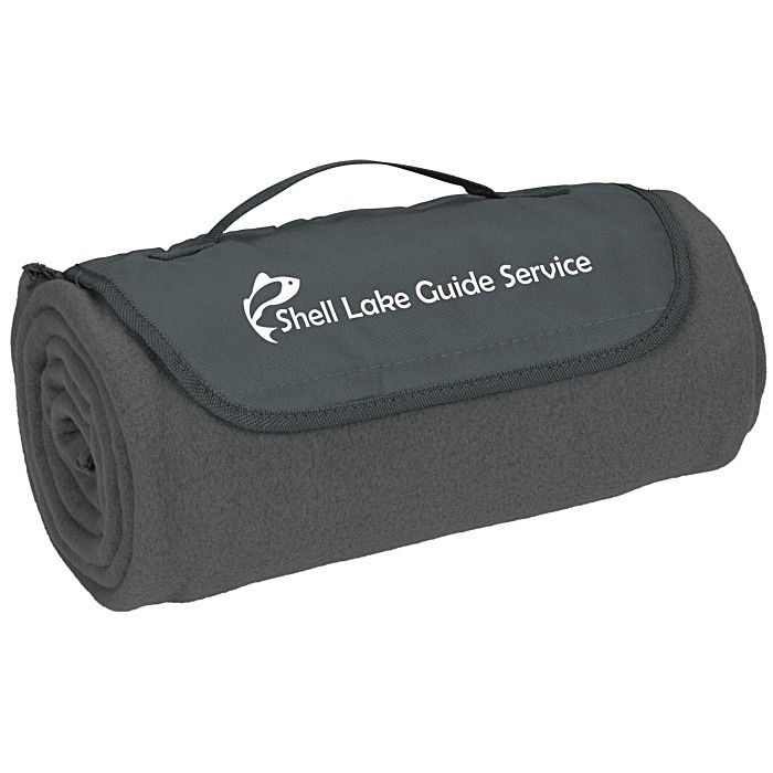 Custom Extra Large Roll Up Fleece Blanket