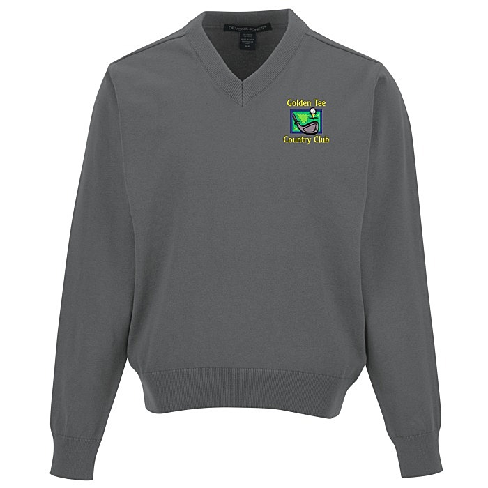 Custom New Classics V-Neck Sweater - Men's