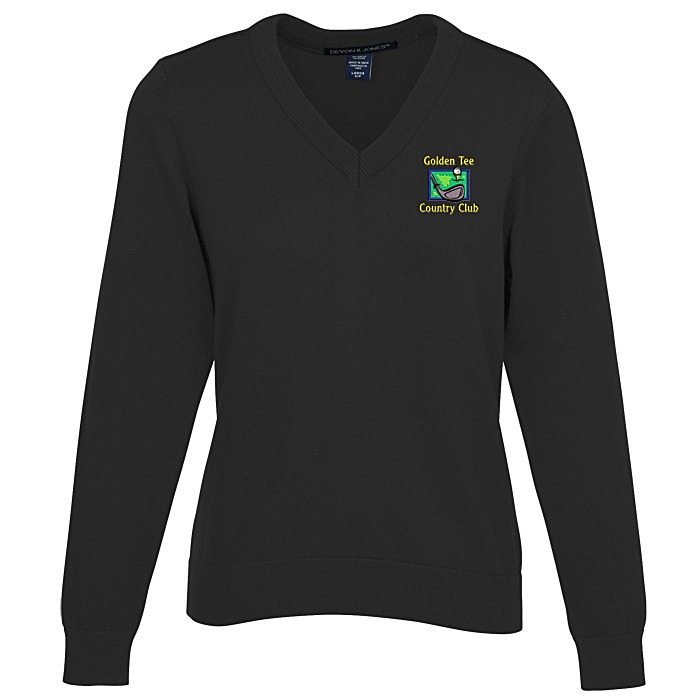 Custom New Classics V-Neck Sweater - Ladies'