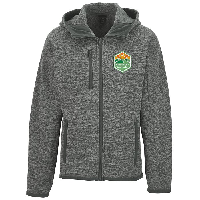Custom Stormtech Avalante Sweater Fleece Hooded Jacket - Men's