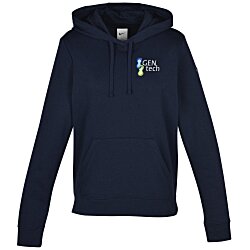 Custom Nike Club Fleece Sleeve Swoosh Pullover Hoodie - Ladies'