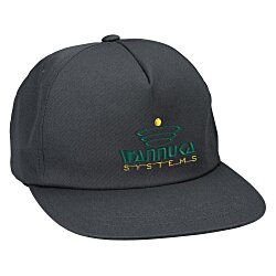 Custom Yupoong Unstructured 5-Panel Snapback Cap