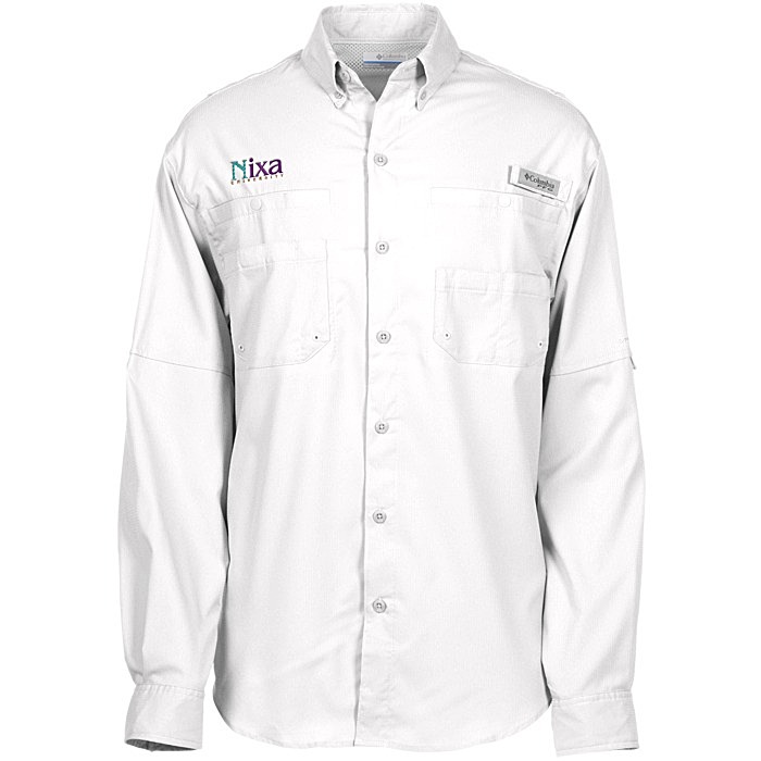 Custom Columbia Tamiami II Roll Sleeve Shirt
