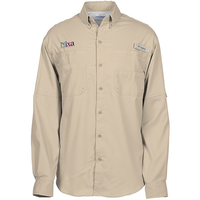 Custom Columbia Tamiami II Roll Sleeve Shirt