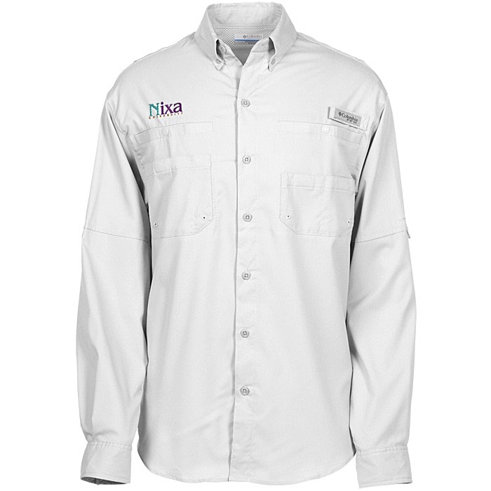 Custom Columbia Tamiami II Roll Sleeve Shirt