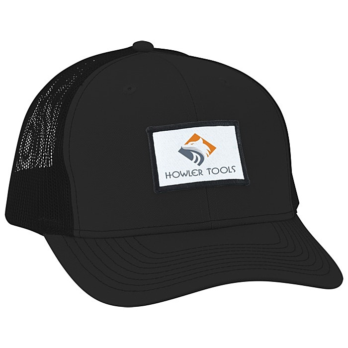 Custom Crofton Snapback Trucker Cap - Full Colour Patch